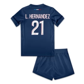 Prima Maglia L.Hernandez PSG 2024/2025 Bambino